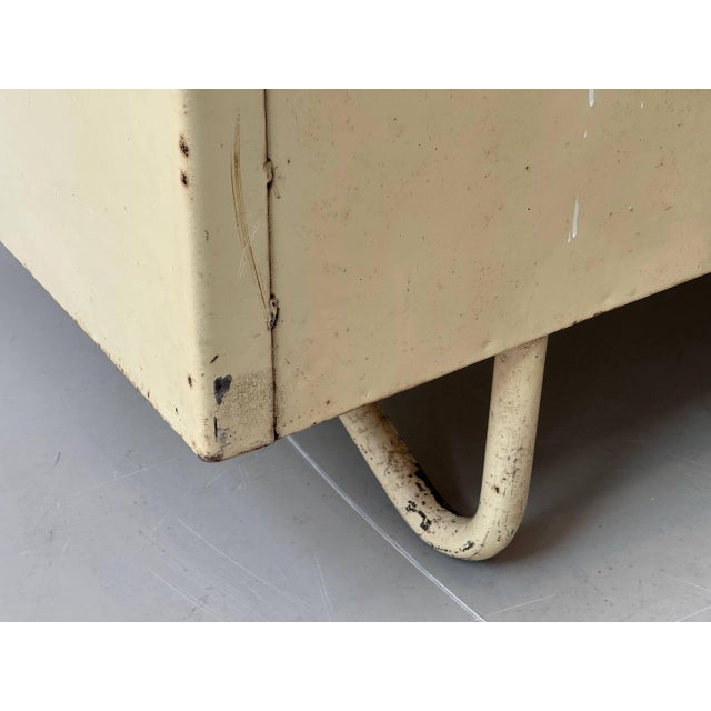 Industrial Sideboard with Stainless Steel Top, 1950s For Sale - Image 14 of 16