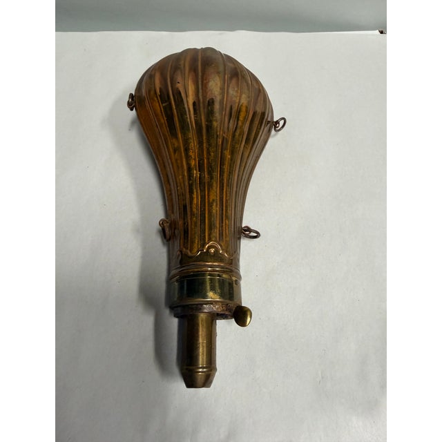 Mid 19th Century Antique 19th Century Powder Flasks - A Pair For Sale - Image 5 of 12