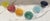 Add a vibrant touch of Italian glass artistry to your table with this **Murano Style Glass Confetti Dessert Bowl Set of 5,...