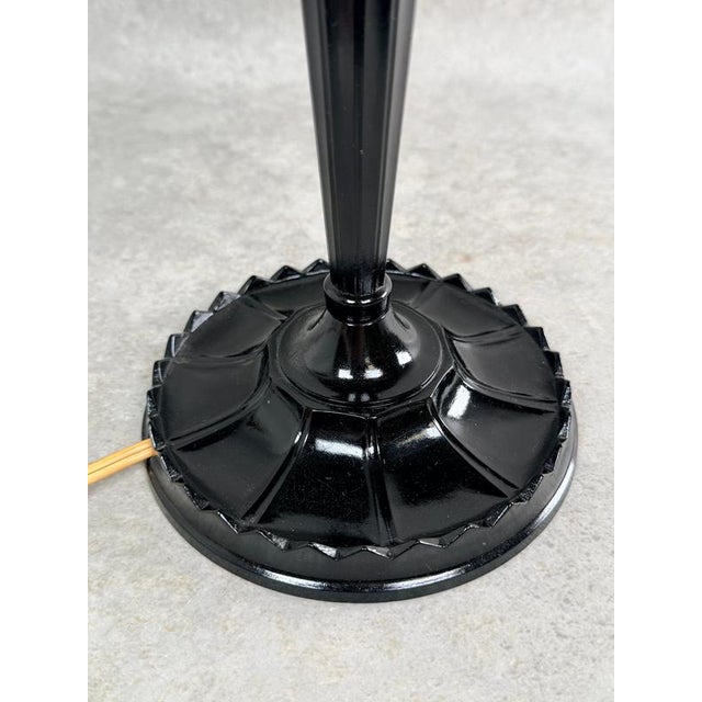 Vienna Secession Table Lamp attributed to Dagobert Peche, 1890s For Sale - Image 9 of 17