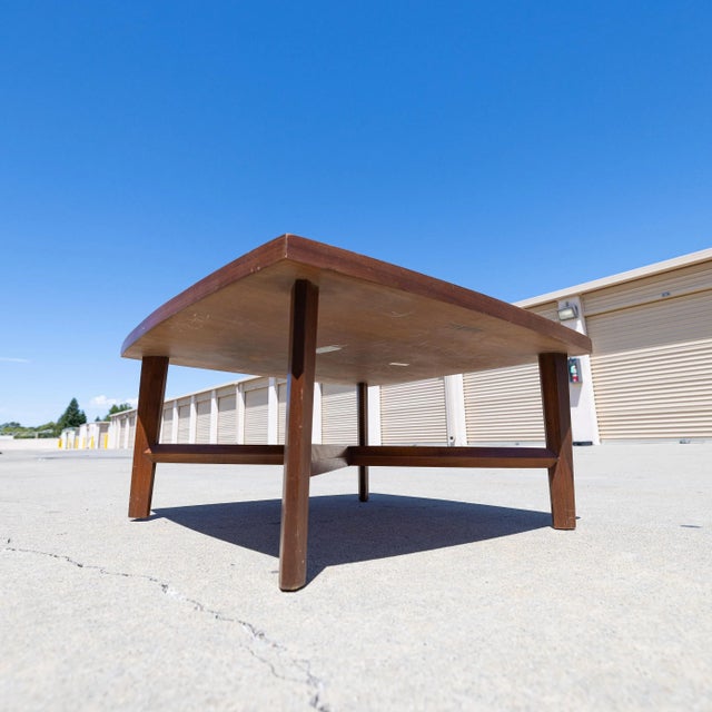 1960s Mid Century Coffee Table Attributed to George Nakashima for Widdicomb For Sale - Image 9 of 14