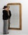 Gold 19th Century France Louis XV Gold Wood Mirror For Sale - Image 8 of 8