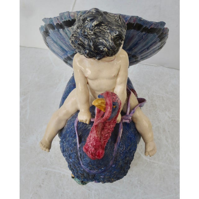 Ceramic Hy Parr Boy on Turkey Chealsa 1923 English For Sale - Image 7 of 18