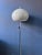 Mid-Century White Mushroom Floor Lamp with Acrylic Glass Shade For Sale - Image 6 of 13