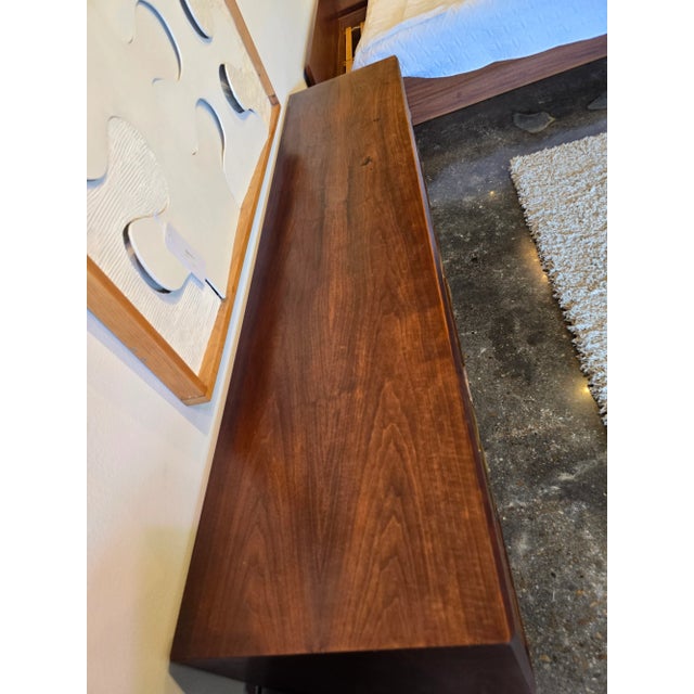 Founders Furniture Company Walnut Founders by Dresser MCM Vintage For Sale - Image 4 of 5