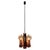 Mid-Century Hanging Light in Brass with 3 Textured Glass Sconces, 1960 For Sale - Image 13 of 13