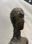 Monumental Patinated Fiberglass Figure Sculpture Style of Alberto Giacometti For Sale - Image 4 of 5
