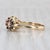 2010s 0.89ctw Diamond Emerald Ruby Sapphire Flowers Ring 14k Yellow Gold Size 6.25 For Sale - Image 5 of 8