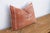 Terracotta Star Lumbar Moroccan Silk Pillow For Sale - Image 4 of 8