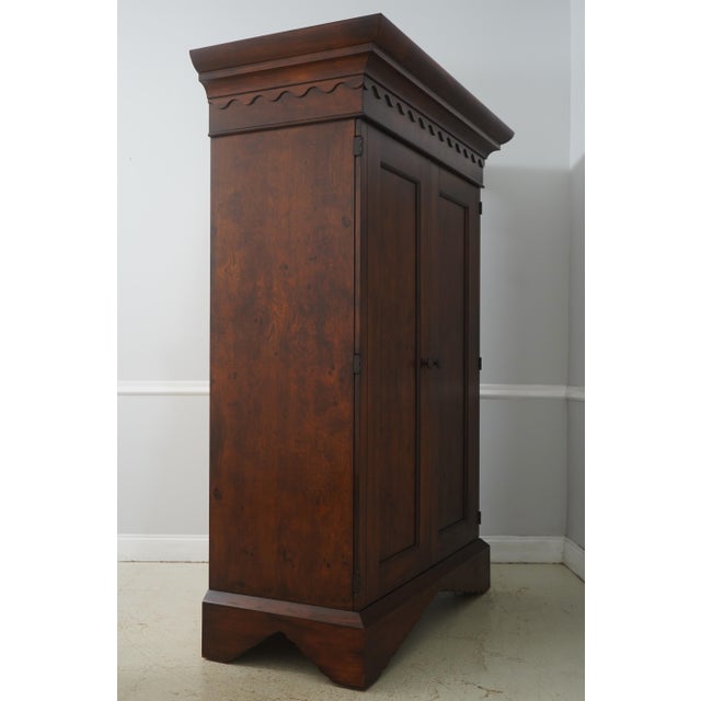 Age: Approx: 30 Years Old Details: Replaced Back Panel High Quality Construction Large Impressive Cabinet Gorgeous Burl...