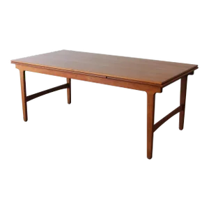 1960s XL Danish Mid Century Modern Dining Table Attrib to Borge Mogensen