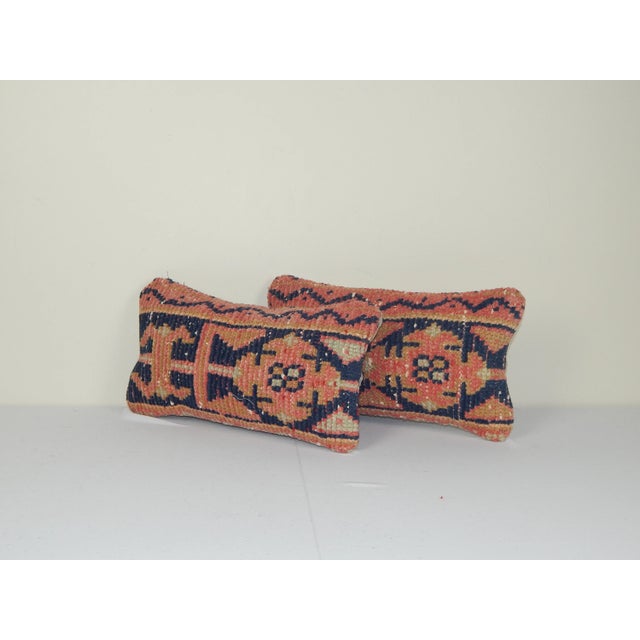 Turkish Rug Pillow Cover Material: 100% wool. Condition: New Handmade in Turkey The measures are about 8" x 16" inches /...