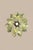 Murano Italian Murano Chandelier | Mazzega Style |23 Green Glass "Rondini" Elements For Sale - Image 4 of 5