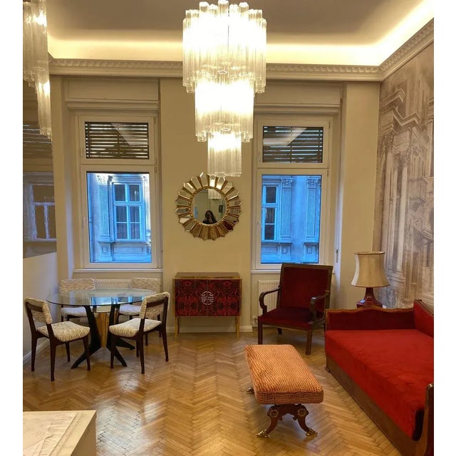 Murano Glass Tronchi Chandelier, 1970s For Sale - Image 3 of 9