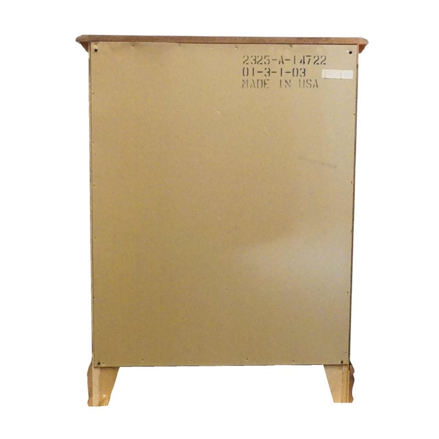 Broyhill Furniture Cherry Early American Traditional Style 32" Chest of Drawers 2325-a-14722 For Sale - Image 10 of 12