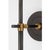 Visual Comfort Thomas O'Brien for Visual Comfort Signature Bryant 27" Cordless Tail Sconce in Bronze and Hand-Rubbed Antique Brass with Linen Shade For Sale - Image 4 of 13