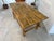 Brown Antique Farm Dining Table For Sale - Image 8 of 9