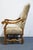 Late 20th Century Century Furniture Rustic Old World Transitional Upholstered Dining / Accent Lounge Arm Chair For Sale - Image 5 of 10
