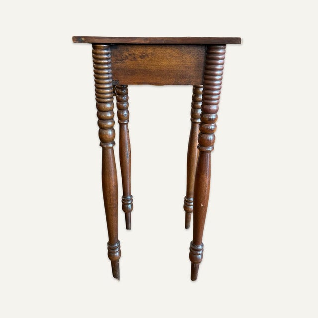 This circa 1830’s cherry and birdseye maple Sheraton nightstand would probably be considered high country in terms of...