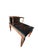 Vintage Custom Postmodern Geometric Accent Table With Plexiglass Display Shelf For Sale - Image 9 of 11