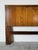 Campaign Vintage Campaign Style Walnut Queen Headboard With Brass Corner Details For Sale - Image 3 of 11