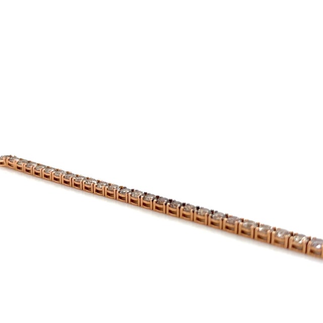 Le Vian, Red Carpet Champagne and Chocolate Ombre Diamond Bracelet For Sale - Image 4 of 5