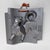 1980s Vintage Japanese Sanshū Ibushi-Gin Eto Wall Tile with Dog, 1980s For Sale - Image 5 of 8