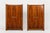 Tall Italian Sideboards in Walnut Veneer, 1980, Set of 2 For Sale - Image 16 of 16