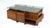 Mid-Century Modern Coffee Table with Wood and Glass Compartments, Italy, 1970s For Sale - Image 9 of 14