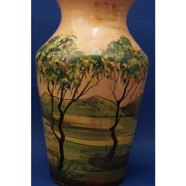 Ceramic Vase with Knight and Dalmatian attributed to Benedetta Cappa Marinetti, Rome, Italy, 1950s For Sale - Image 16 of 18