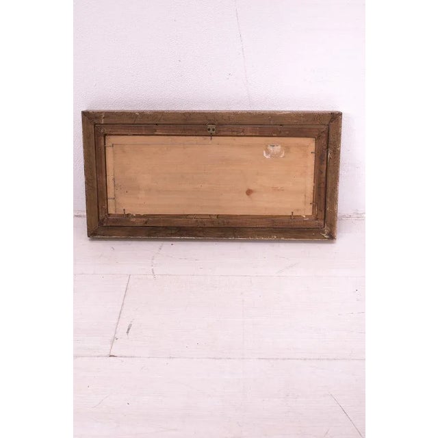 Romantic Seaside Scene, Painting on Panel, Framed For Sale - Image 6 of 7