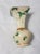 Late 19th Century Japanese Satsuma Miniature Vase With Green Leaves and Branches, and Beautiful Flowers in Relief in White For Sale - Image 12 of 18