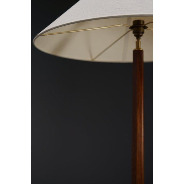 Wood Amsterdam School Standing Lamp by Eckhart Rotterdam, 1920s For Sale - Image 7 of 17