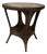 Antique Victorian Wicker Two-Tier Parlor Table, Attributed to Heywood-Wakefield For Sale