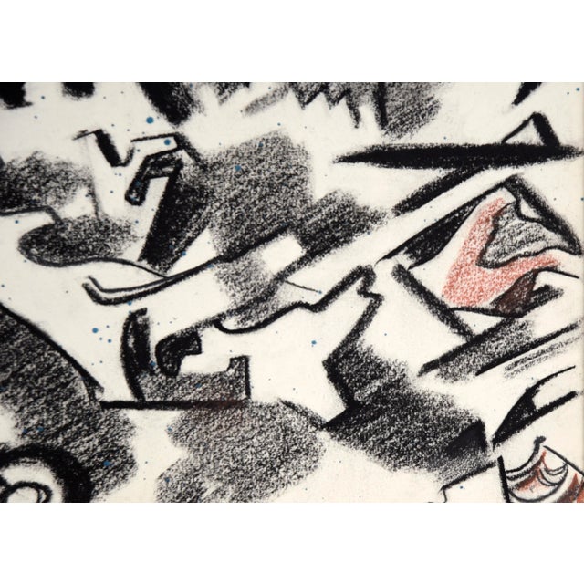 Abstract Mid Century Modern East Bay III Abstracted Landscape by Erle Loran For Sale - Image 3 of 5