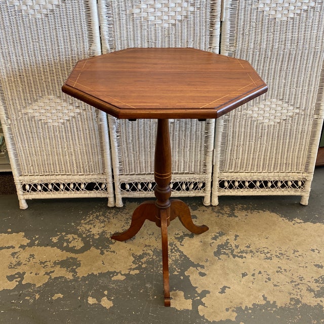 1940s Vintage Tilt Top Side Table Chairish