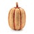 Bring the spirit of fall to your home with this set of two Carved Fir Wood Pumpkins. Featuring festive orange and red...