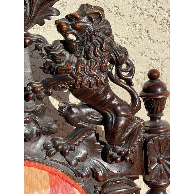 Louis XIII Armchairs and Chairs, Set of 4 For Sale - Image 4 of 18