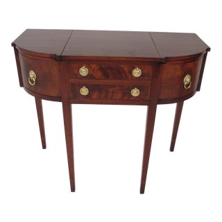 1940s Beacon Hill Mahogany Vanity For Sale