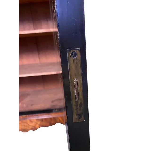 Victorian Inlaid Cabinets, 19th Century, Set of 2 For Sale - Image 12 of 16