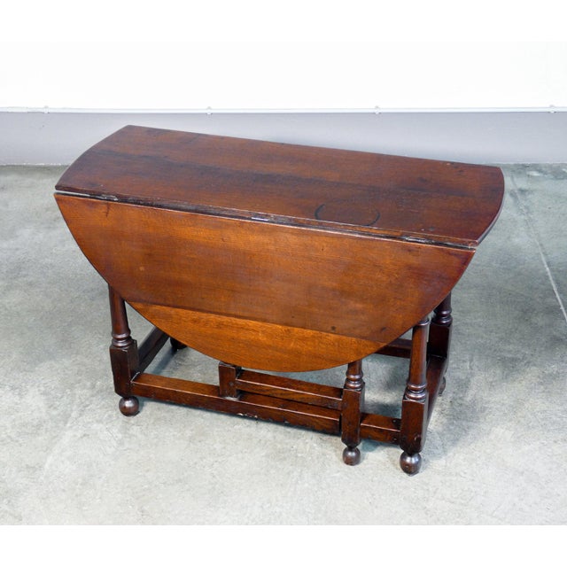 Oak Slatted Table, 1800s For Sale - Image 9 of 11