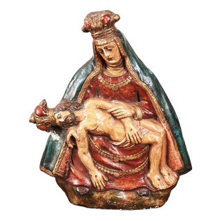 Figure in Cement and Plaster Paste For Sale