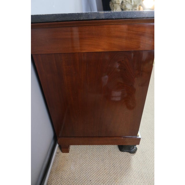 Mahogany Chest of Drawers from Jean Baptiste Gamichon For Sale - Image 12 of 13