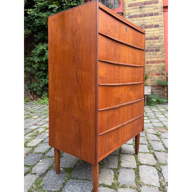 Teak Chest of Drawers, Denmark For Sale - Image 6 of 11