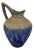 Fat Lava Glazed Vase from Es Keramik, WGP, Germany, 1970s For Sale