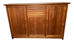 Scandinavian Teak Highboard, 1970s