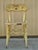 Antique Rustic Primitive Distress Hand Painted Nursery Rhymes Side Accent Chair. Circa Early 20th Century. Measurements:...