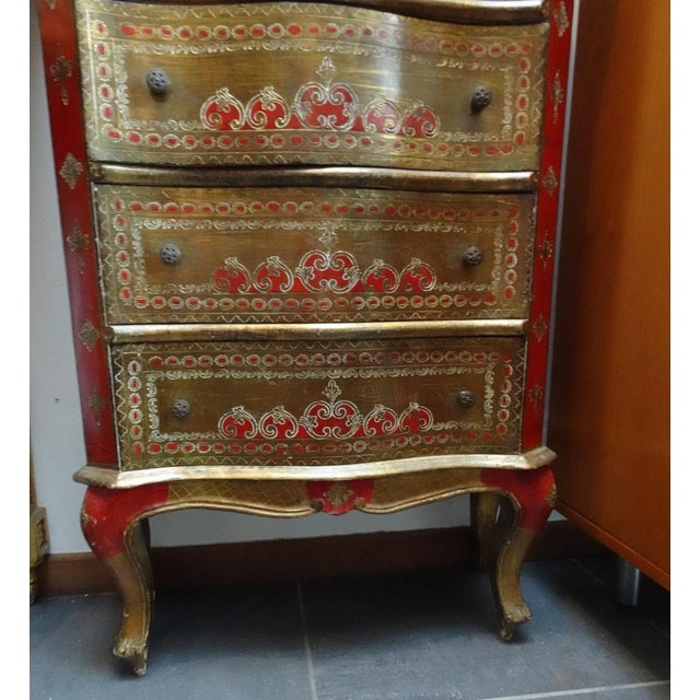 Vintage Italian Florentine Chest of Drawers, 1970 For Sale - Image 18 of 18
