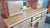 Metal Vintage Mado 2-Body Kitchen Buffet with Cathedral Glass, 1950s For Sale - Image 7 of 11