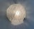 Mid-Century Ice Glass Flush Mount or Wall Light, Germany, 1960s For Sale - Image 8 of 18